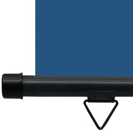 vidaXL Seitenmarkise 145 x 250 cm Blau Polyester