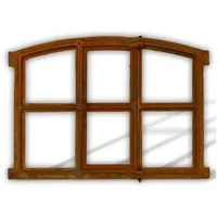 aubaho Fenster »Eisenfenster Fenster zum Öffnen Scheunenfenster Stallfenster Eisen Antik-Stil«