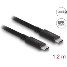 DeLock - USB-Kabel - 24 pin USB-C m USB PD 3.1 Extended Power Range 240 W EPR, 1,2