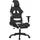 vidaXL Falix Gaming-Stuhl Schwarz/Weiß