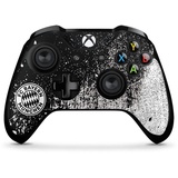 DeinDesign Skin kompatibel mit Microsoft Xbox One X Controller Folie Sticker FC Bayern München Offizielles Lizenzprodukt FCB