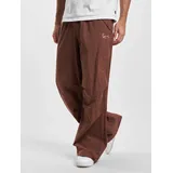 Karl Kani KK Small Signature Parachute Pants in Braun, Größe XXL