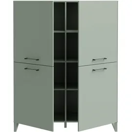 Forte Highboard »Silba« Breite ca. 109,9 cm grün