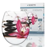 Schütte WC-Sitz Wellyness Duroplast mit Absenkautomatik & Schnellverschluss