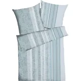 KAEPPEL Bettwäsche Firenze 135 x 200 cm Jersey Blau Hellblau