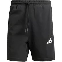 adidas Essentials 3-Streifen Single Jersey 7 ́ ́ Kurze Hose Black / White L