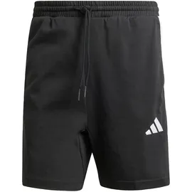 adidas Essentials 3-Streifen Single Jersey 7 ́ ́ Kurze Hose Black / White L