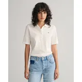 GANT Slim Shield Kurzarm-poloshirt Eggshell XS