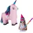 Relaxdays Einhorn Piñata rosa-pink 1 St.