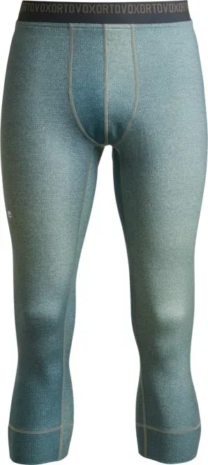 ORTOVOX 185 ROCK N WOOL PRINT SHORT Hose 2026 aop green sage - XL