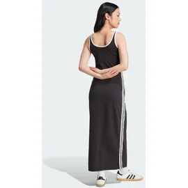 adidas Maxikleid Tank Schwarz/Weiß S