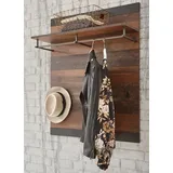 furn.design Garderobenpaneel Ward 80 x 100 cm Beige