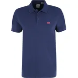 Levi's Poloshirt Housemark in blau mit dezentem Logo-XL