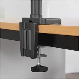 Hama 00118496 Monitorhalterung, mit Gasfeder höhenverstellbar, schwenk-/neigbar, 13-35