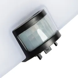 KANLUX Außenleuchte Kunststoff 800 Lm inkl. Bewegungsmelder IP54 Schwarz