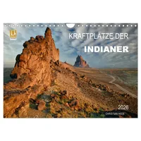 Calvendo Kraftplätze der Indianer (Wandkalender 2026 DIN A4 quer),