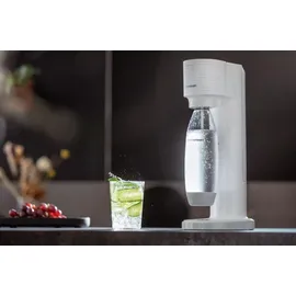 Sodastream Duo weiß PET-Flasche + Zylinder