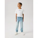 NAME IT Ryan Slim Swe 5225-th Jeans Light Blue Denim 8 Jahre