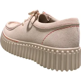 CLARKS Torhill Bee Bootsschuhe - Ecru Suede - EU 38