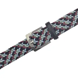 Mustang Flechtgürtel Materialmix 3,5 cm mehrfarbig 125
