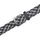Mustang Flechtgürtel Materialmix 3,5 cm mehrfarbig 125