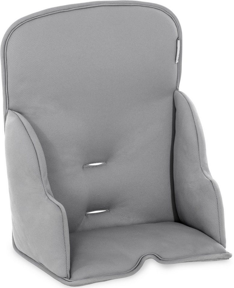 Hauck Sitzverkleinerer Alpha Cosy Comfort, stretch grey, für den ALPHA+ Holzhochstuhl grau