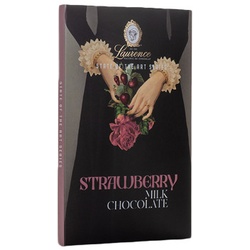 Milchschokolade mit Erdbeeren Laurence, 80 g
