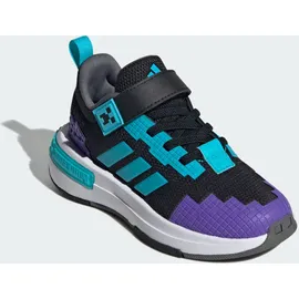 adidas Minecraft Pro Kinder Core Black/Lucid Cyan/Cloud White 28