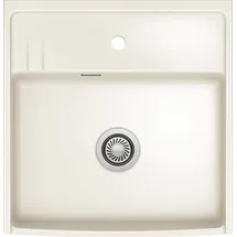Systemceram Kentro 60 links Einbauspüle Magnolie Handbetätigung 1059,5 x 618 mm