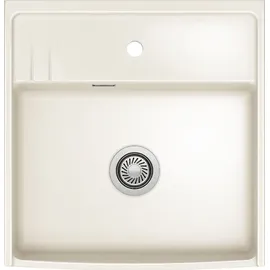 Systemceram Kentro 60 links Einbauspüle Magnolie Handbetätigung 1059,5 x 618 mm