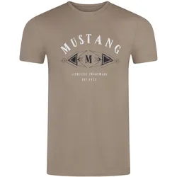 Mustang Tshirt Herren Regular Fit S bis 6XL Regular Fit Moon Rock M