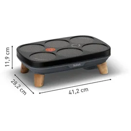 Tefal PY901BF1, 6 Ausgaben, Antihaftbeschichtung, einfache Aufbewahrung, Thermo-Spot,