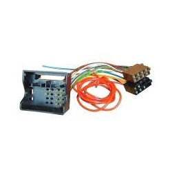 Radio-Adapterkabel OPEL 2003>, SEAT, SKODA 2005> MOST auf ISO (Spannung + 4 L...
