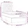 vidaXL Boxspringbett 100 x 200 cm Dunkelgrau