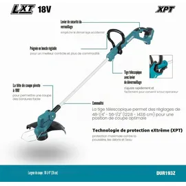 Makita DUR193Z ohne Akku
