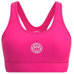 BIDI BADU Crew Medium Support Sport-BH Damen PK - pink XL