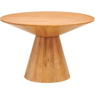 Mid.you Esstisch, Natur, Holz, Mangoholz, vollmassiv, Holzoptik, rund, rund, 120x77x120 cm, Esszimmer, Tische, Esstische