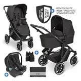 ABC-Design ABC Design Kinderwagen, Kinderwagen 3 in 1 3in1 Kinderwagen-Set Salsa 4 Air - inkl. Babywanne,