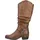 Rieker Damen Hochschaftstiefel 93670-24 braun Gr. 38