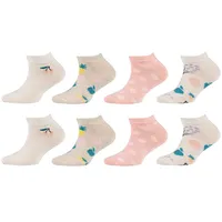 CAMANO Sneakersocken motiv 8er Pack ca-soft in offwhite melange