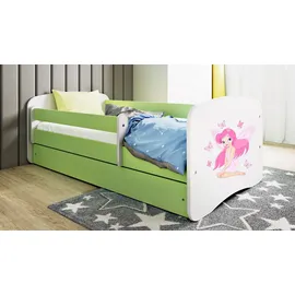 raumhirsch furniture Kinderbett Raumhirsch 80 x 180 cm Holzwerkstoff grün