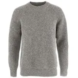 Fjällräven Övik Waffle Pullover - Grey - M