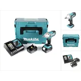 Makita DTW 190 RFJ Akku Schlagschrauber 18V + 2x Akku 3,0Ah + Schnellladegerät + Makpac