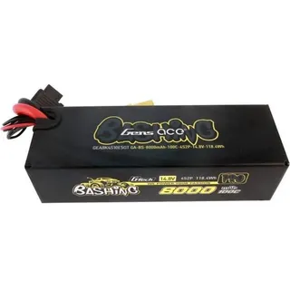 Gens Ace 8000mAh 14.8v 100C 4S2P Lipo Pack Drohnenbatterie - Black