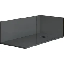 MIRLO Duschrückwand Nexo anthrazit 80x150cm