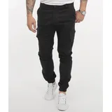 Rock Creek Cargohose Herren Schwarz W31/L30