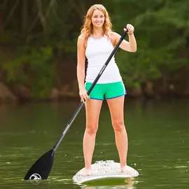 Nemaxx Carbon Speed SUP Paddel 3-teilig 702 g schwarz
