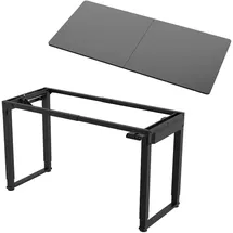 pro.tec Schreibtisch Kirkkonummi Schwarz