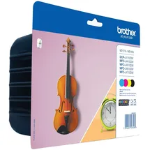 Brother LC-127XLVAL CMYK