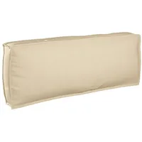 VidaXL Palettenkissen für Rückenlehne Beige 120x40x12 cm Oxford-Stoff